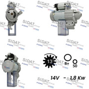 S12DE0611A2 SIDAT żtartér S12DE0611A2 SIDAT