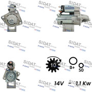 S12VS0022A2 SIDAT żtartér S12VS0022A2 SIDAT