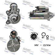 S12VS0023A2 Startér SIDAT