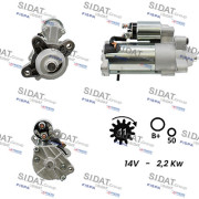 S12VS0036A2 Startér SIDAT