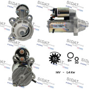 S12VS0054 Startér SIDAT