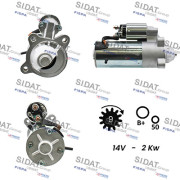 S12VS0155A2 Startér SIDAT