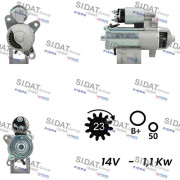 S12VS0192A2 Startér SIDAT