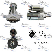 S12VS0283A2 Startér SIDAT