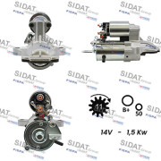 S12VS0367A2 Startér SIDAT