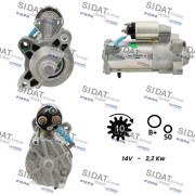 S12VS0481 Startér SIDAT