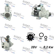 S24DR0091A2 Startér SIDAT