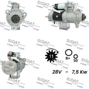 S24MH0083A2 Startér SIDAT