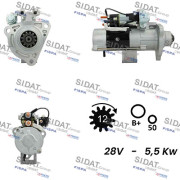 S24MH0109A2 Startér SIDAT