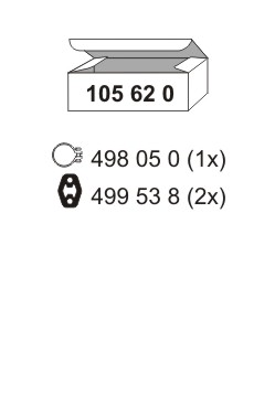 105620 Montazni sada, tlumic vyfuku ERNST