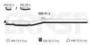 550512 Výfuková trubka ERNST