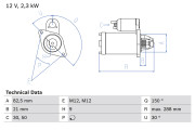 0 986 011 150 BOSCH żtartér 0 986 011 150 BOSCH