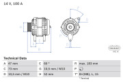 0 986 080 920 generátor BOSCH