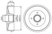 0 986 477 172 BOSCH brzdový bubon 0 986 477 172 BOSCH