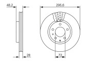 0 986 479 758 Brzdový kotouč BOSCH