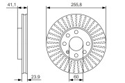 0 986 479 R76 Brzdový kotouč BOSCH