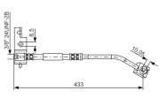 1 987 476 103 Brzdová hadice BOSCH