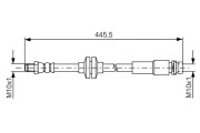 1 987 481 668 Brzdová hadice BOSCH