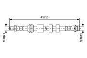 1 987 481 741 Brzdová hadice BOSCH