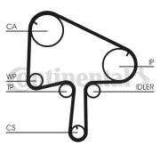 CT1098 ozubený řemen CONTINENTAL CTAM