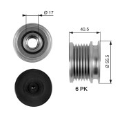 OAP7060 Předstihová spojka RPM™ Racing Micro-V® GATES