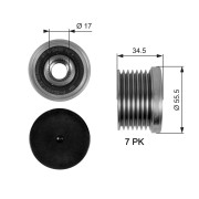 OAP7084 Předstihová spojka RPM™ Racing Micro-V® GATES