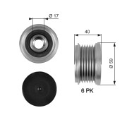 OAP7097 Předstihová spojka RPM™ Racing Micro-V® GATES