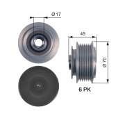 OAP7128 Předstihová spojka RPM™ Racing Micro-V® GATES