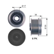 OAP7130 Předstihová spojka RPM™ Racing Micro-V® GATES