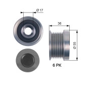 OAP7138 Předstihová spojka RPM™ Racing Micro-V® GATES