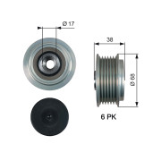 OAP7185 Předstihová spojka RPM™ Racing Micro-V® GATES