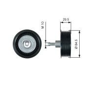 T36536 Vratná/vodicí kladka, klínový žebrový řemen RPM™ Racing Micro-V® GATES