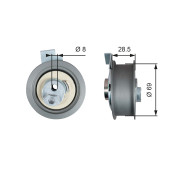 T43242 Napínací kladka, ozubený řemen PowerGrip® GATES