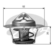 TH04191G1 Termostat, chladivo GATES
