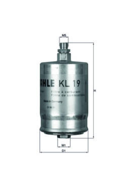 KL 19 Palivový filtr KNECHT