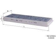 LAK 239/S Filtr, vzduch v interiéru KNECHT