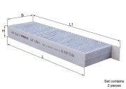 LAK 1256/1/S Filtr, vzduch v interiéru KNECHT