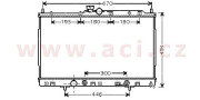 32002185 7/03-6/05 chladič 2.4i 16V  (+AUT±AC) [425*690*27] 32002185 VAN WEZEL