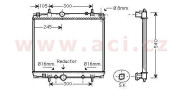 40002275 chladič 2.0i 16V (+AUT±AC) [465*563*27] 40002275 VAN WEZEL