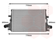 01004096 intercooler 1.9JTDM (+AC), 2.4 JTDM (+AC) [602*415*30] BEHR-HELLA 01004096 VAN WEZEL