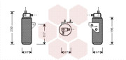 0200D144 sušič klimatizace 4.0i (±AUT), 4.6i (±AUT), 2.5TD 0200D144 VAN WEZEL