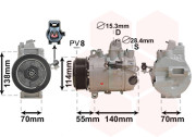 0200K187 kompresor klimatizace 2.7TDV6 (±AUT) 0200K187 VAN WEZEL