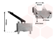 02013700 VAN WEZEL chladič oleje automatické převodovky 2.0 Td4 02013700 VAN WEZEL