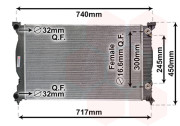 03002241 chladič 2.0i 20V TFSi (i Quattro) (+AUT±AC) [630*398*32] 03002241 VAN WEZEL