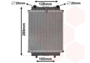 03002415 přídavný chladič 2.0 TSI, 2.0 TFSI, 2.0 GTI, 2.0 R [215*190*25] 03002415 VAN WEZEL