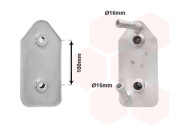 03003356 chladič oleje 1.6i (+A,±AC), 1.8i (+A,±AC), 1.9TDi (+A,±AC) 03003356 VAN WEZEL