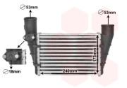 03004112 intercooler 1.8i Turbo 20V (±AUT), 1.9TDi (±AUT) [240*175*62] 03004112 VAN WEZEL