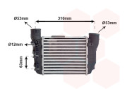 03004186 intercooler 1.8i Turbo 16V 214192 65 VAN WEZEL