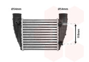 03004345 intercooler 2.0TFSi pravý modul [202*190*62] 03004345 VAN WEZEL