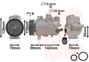 0300K270 Kompresor, klimatizace *** IR PLUS *** VAN WEZEL